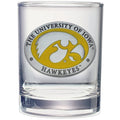 Iowa Hawkeyes Double Old Fashioned Glass, 13.5 oz