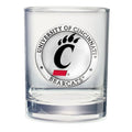 Cincinnati Bearcats Double Old Fashioned Glass, 13.5 oz