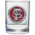 Florida State University FS Logo Double Old Fashioned Glass, 13.5 oz