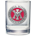 Virginia Military Institute Double Old Fashioned Glass, 13.5 oz