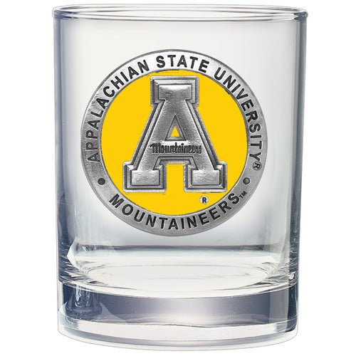 Appalachian State Mountaineers Double Old Fashioned Glass, 13.5 oz