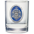 United States Naval Academy Crest Double Old Fashioned Glass, 13.5 oz