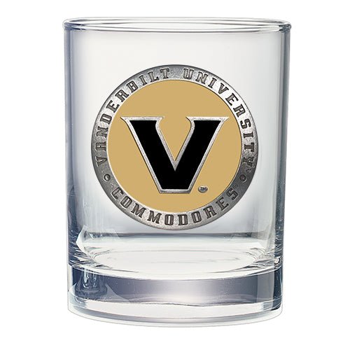 Vanderbilt University Double Old Fashioned Glass, 13.5 oz