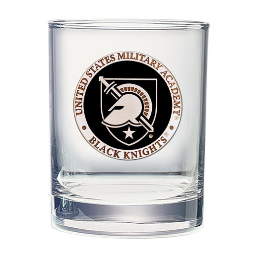 Army Black Knights Double Old Fashioned Glass, 13.5 oz