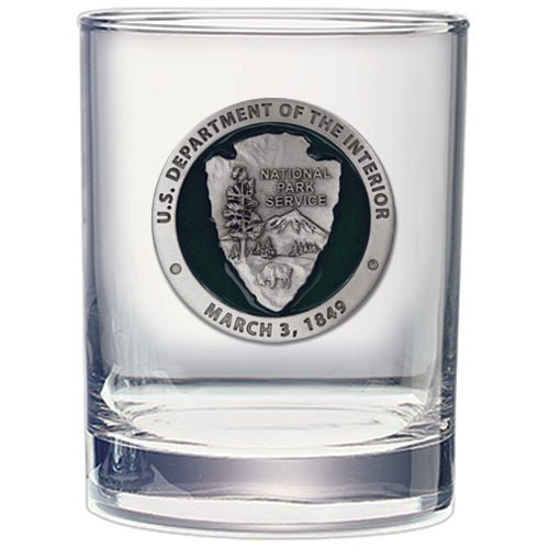National Park Service Double Old Fashioned Glass, 13.5 oz