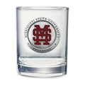 Mississippi State Baseball Logo Old Fashioned Glass, 13.5 oz