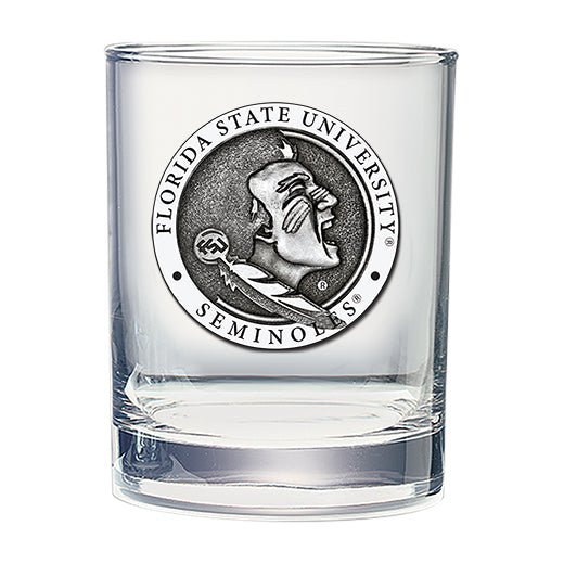 Florida State University Seminoles Double Old Fashioned Glass, 13.5 oz