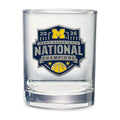 2026 Michigan Basketball Championship Double Old Fashioned Glass, 13.5 oz