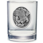 Eagles Double Old Fashioned Glass, 13.5 oz