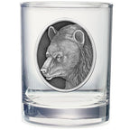 Black Bear Double Old Fashioned Glass, 13.5 oz