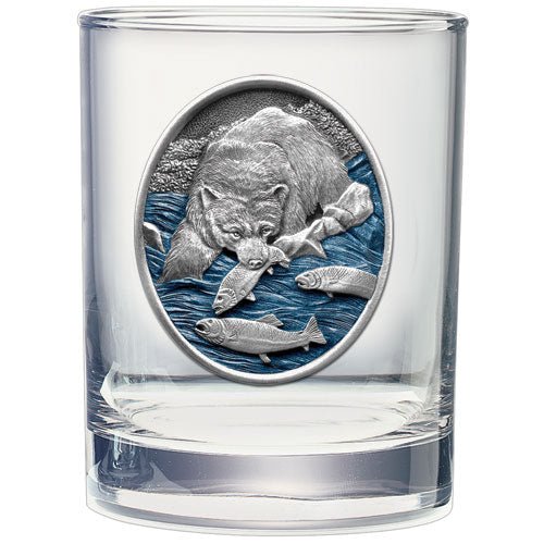 Brown Bear Double Old Fashioned Glass, 13.5 oz