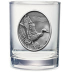 Mallard Ducks Double Old Fashioned Glass, 13.5 oz