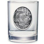 Turkeys Double Old Fashioned Glass, 13.5 oz