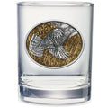 Ruffed Grouse Double Old Fashioned Glass, 13.5 oz