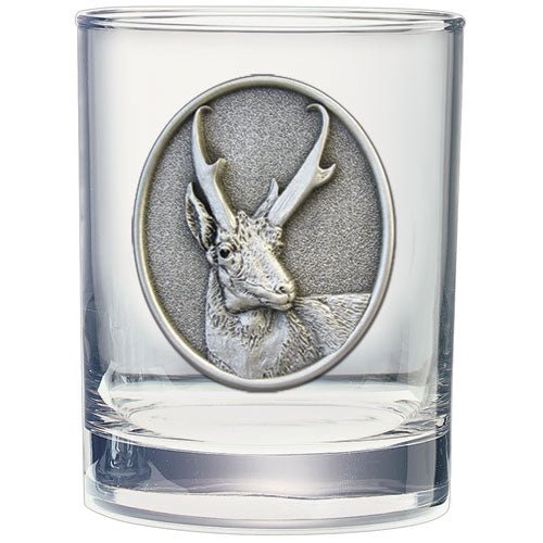 Antelope Double Old Fashioned Glass, 13.5 oz