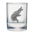Alligator Double Old Fashioned Glass, 13.5 oz