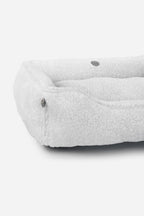 Chester & Lee | Furry Sleeper Dog Bed Gray