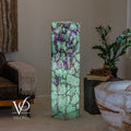 Fluorite Floor Lamp #7 – 47.5" Tall × 10" Square
