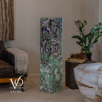 Fluorite Floor Lamp #7 – 47.5" Tall × 10" Square