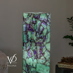Fluorite Floor Lamp #7 – 47.5" Tall × 10" Square