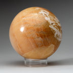 Polished Orange Onyx Sphere from Mexico (3.1 lbs)