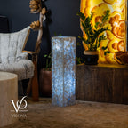 Arctic Onyx Floor Lamp - Small - 31.5"H x 8"W - Square - #3