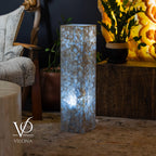 Arctic Onyx Floor Lamp - Small - 31.5"H x 8"W - Square - #3