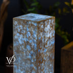 Arctic Onyx Floor Lamp - Small - 31.5"H x 8"W - Square - #3