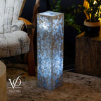 Arctic Onyx Floor Lamp - Small - 31.5"H x 8"W - Square - #3