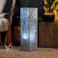 Arctic Onyx Floor Lamp - Small - 27.5"H x 8"W - Square - #4