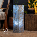 Arctic Onyx Floor Lamp - Small - 27.5"H x 8"W - Square - #4
