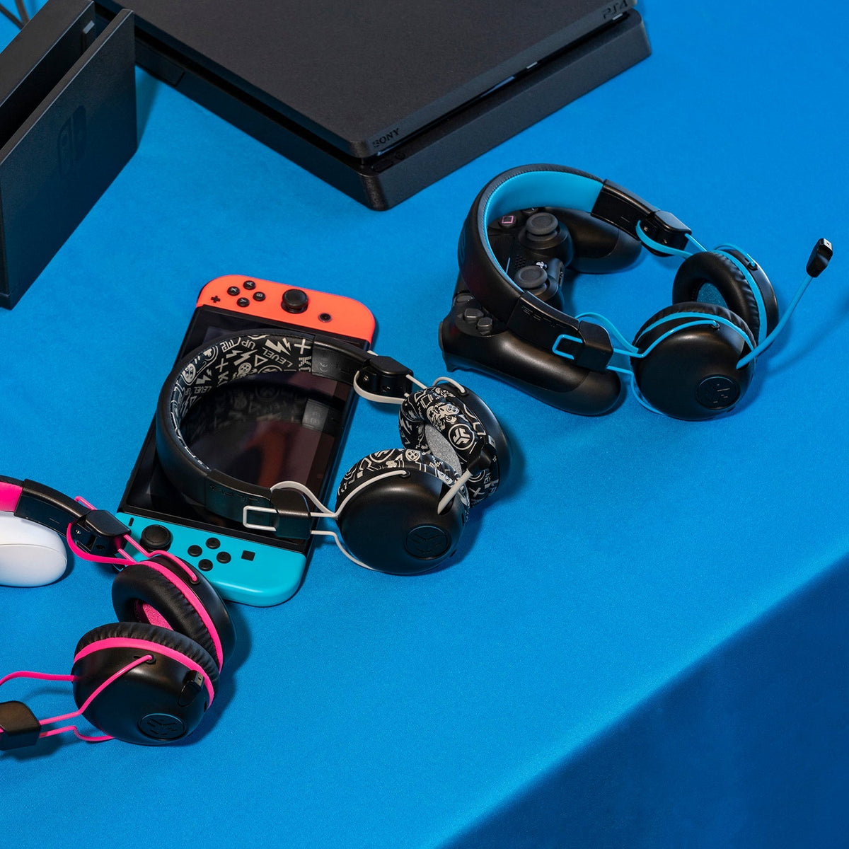 JBuddies Play Gaming Kids Headset Pink