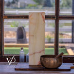 Bamboo Onyx Table Lamp – Light Edition #1 – 19.75" Tall × 6" Wide