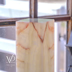 Bamboo Onyx Table Lamp – Light Edition #1 – 19.75" Tall × 6" Wide
