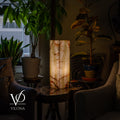 Bamboo Onyx Table Lamp – Light Edition #1 – 19.75" Tall × 6" Wide