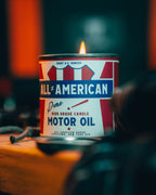 All-American Motor Oil Candle