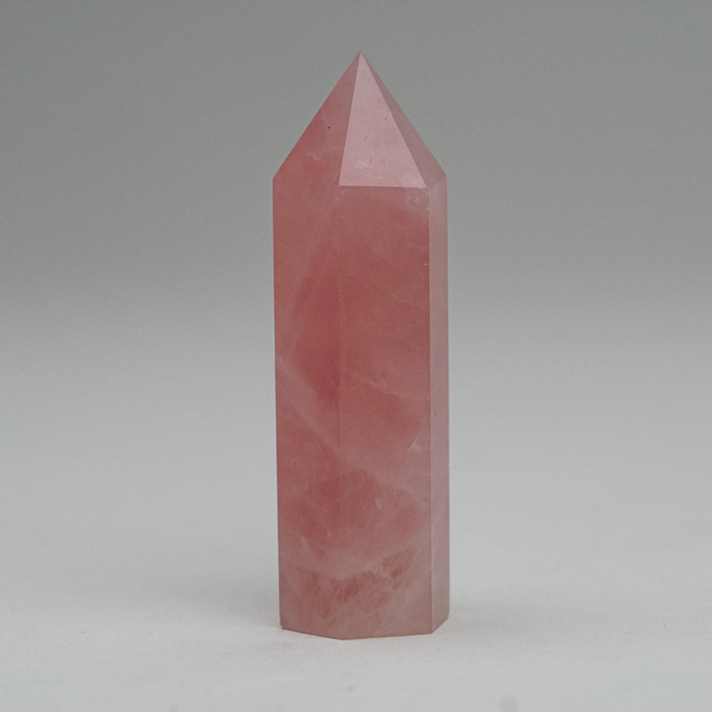 Rose Quartz Polished (Medium) Point from Brazil