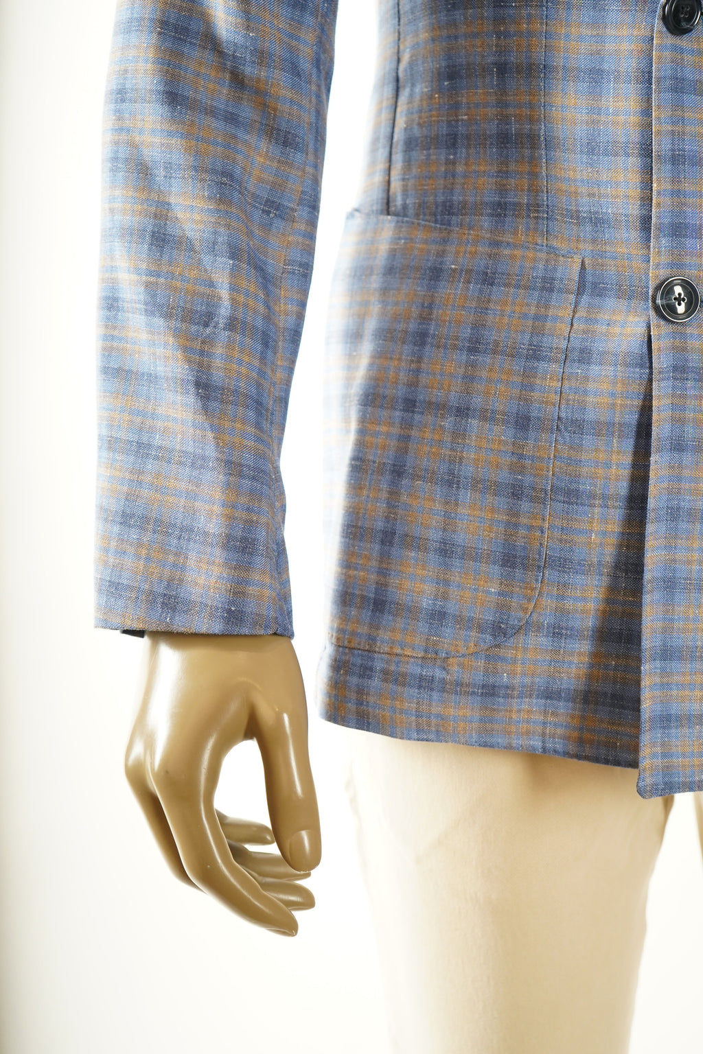 Sartorio Double-Breasted Wool-Silk Sport Jacket