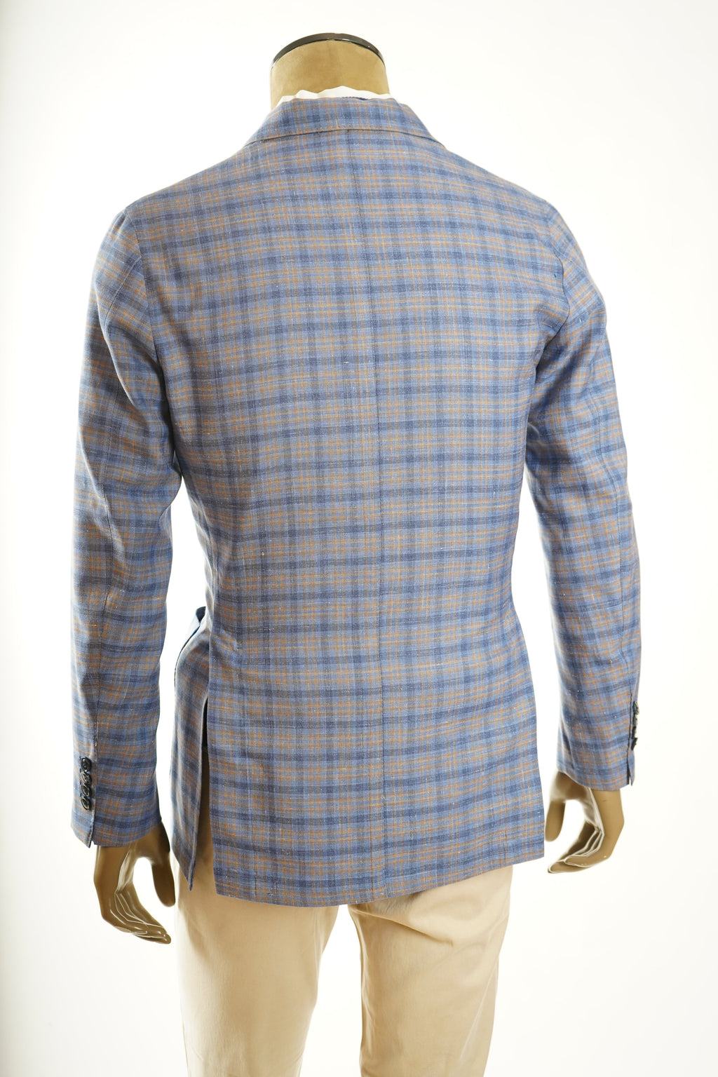 Sartorio Double-Breasted Wool-Silk Sport Jacket