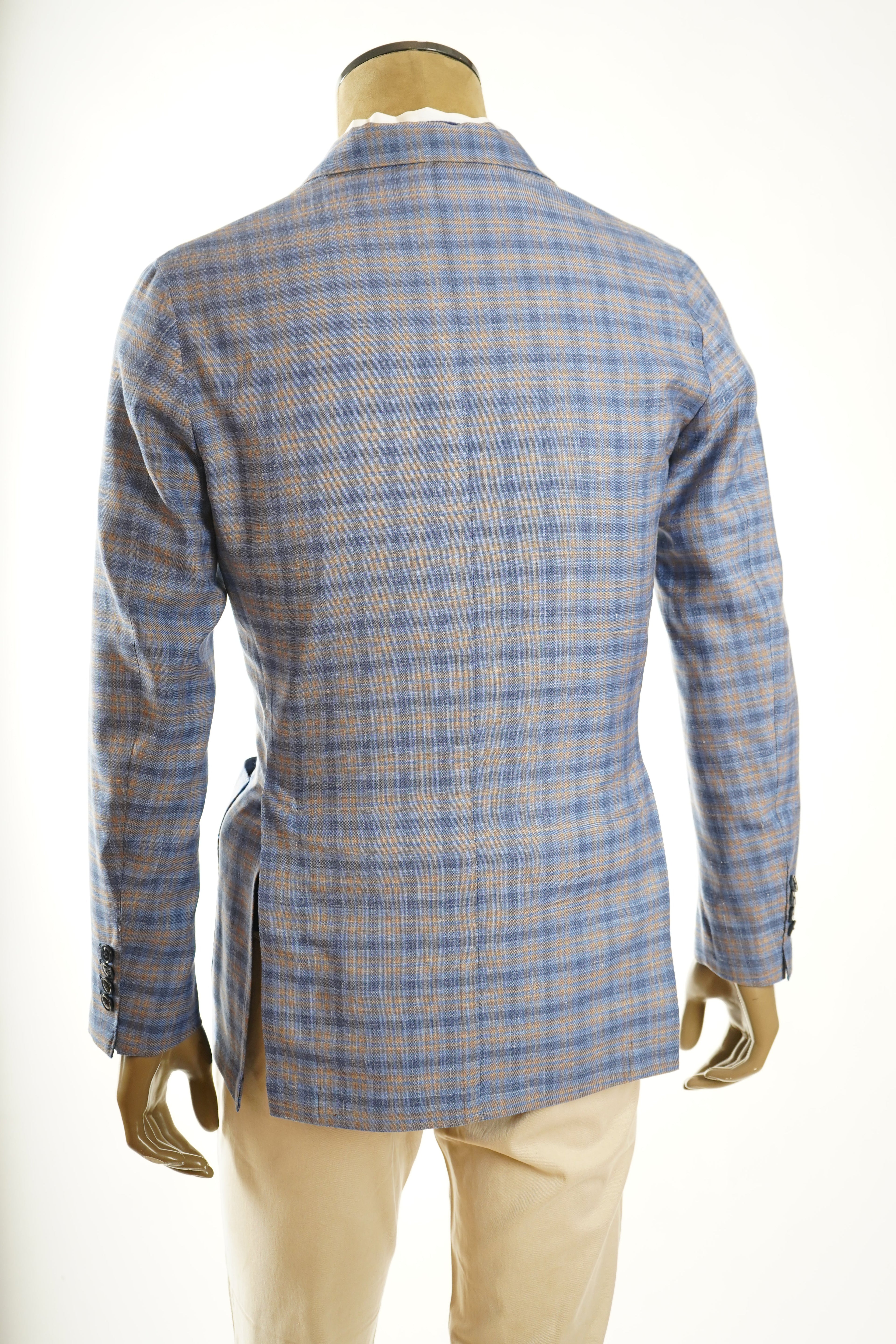Sartorio Double-Breasted Wool-Silk Sport Jacket