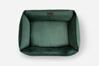 Classic Velvet Sleeper Dog Bed Green