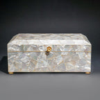Genuine Large Mother of Pearl Jewelry Box (9.5 lbs)