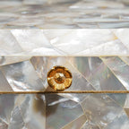 Genuine Large Mother of Pearl Jewelry Box (9.5 lbs)