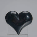 Genuine Polished Rainbow Obsidian (Medium) Heart