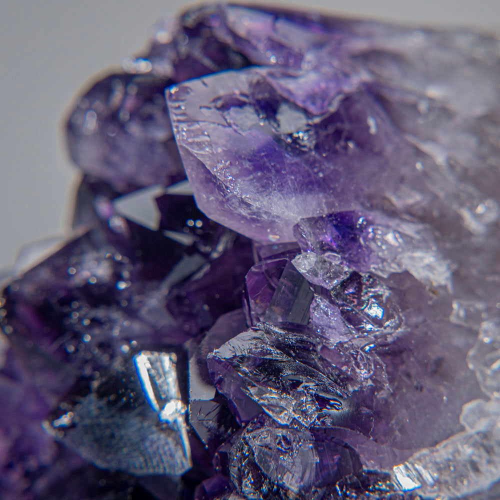 Genuine Amethyst Crystal Cluster from Brazil (426 grams)
