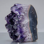Genuine Amethyst Crystal Cluster from Brazil (426 grams)