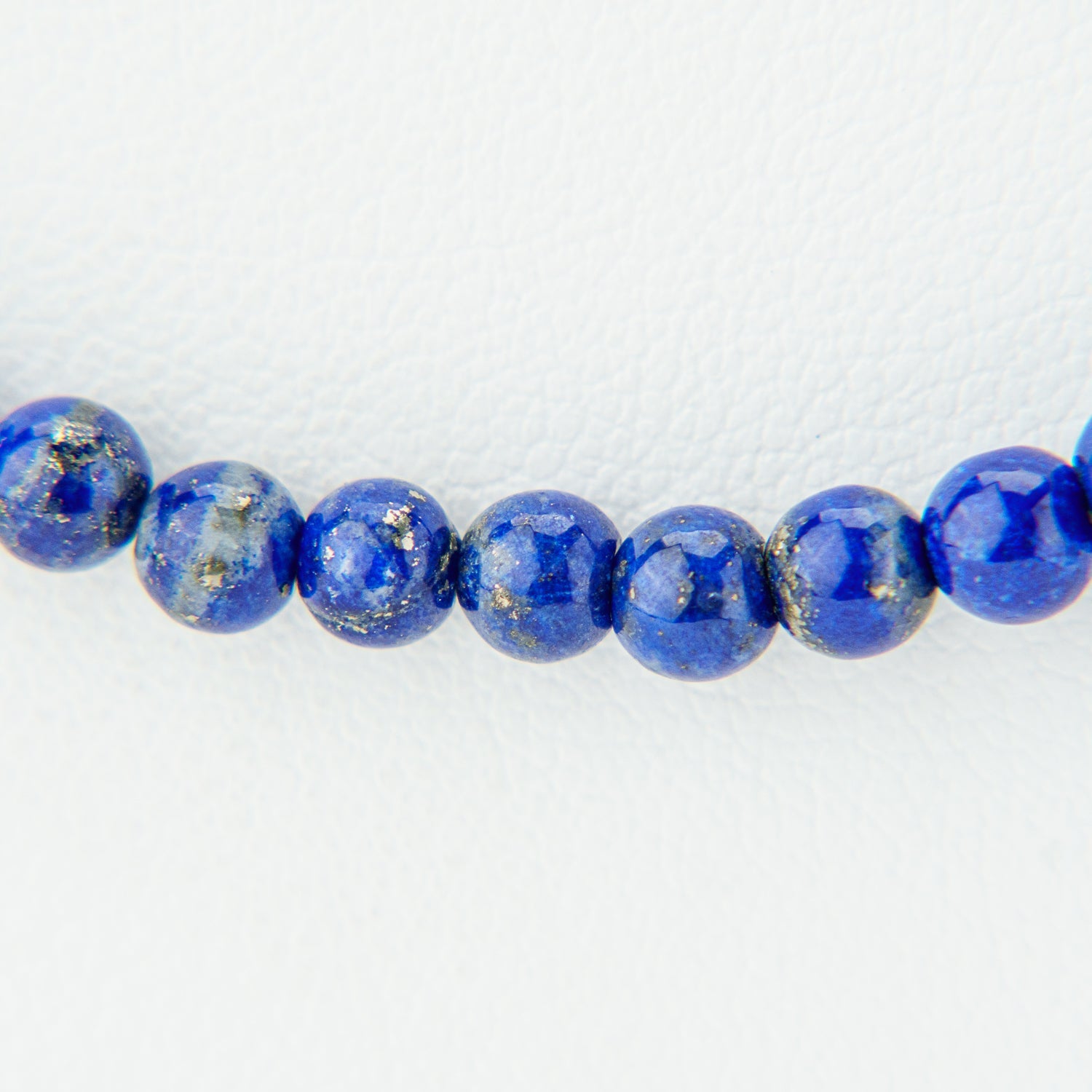 Genuine Lapis Lazuli Beaded Necklce (4mm)