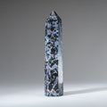 Genuine Polished Indigo Gabbro Point from Madagascar