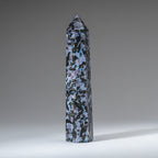 Genuine Polished Indigo Gabbro Point from Madagascar