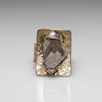 Genuine Seymchan Meteorite Ring in Sterling Silver